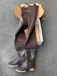 ProLine Neoprene Chest Waders, Size 10 NEW