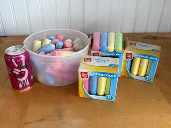 Sidewalk, Driveway Chalk Lot