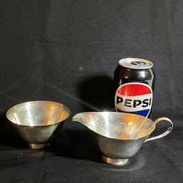 Fisher Sterling Silver Cream & Sugar Set (NOT Weighted) 189 Grams