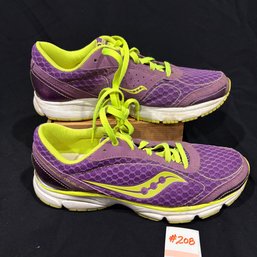 Saucony 'Outduel' Purple Running Shoes - Womens Size 8.5