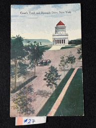 Grant's Tomb And Riverside Drive, New York 1920 Postcard