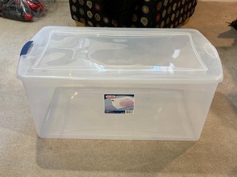 Sterilite 105 Quart Plastic Storage Bin, Box