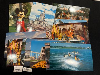 (Lot Of 12) Disney World Postcards VINTAGE