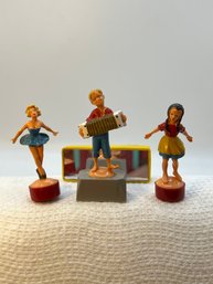 Collectible Magneto Dancers Ballerinas And Musicians 19692
