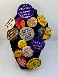 Small Lot Of Advertising Slogan And Funny Pins