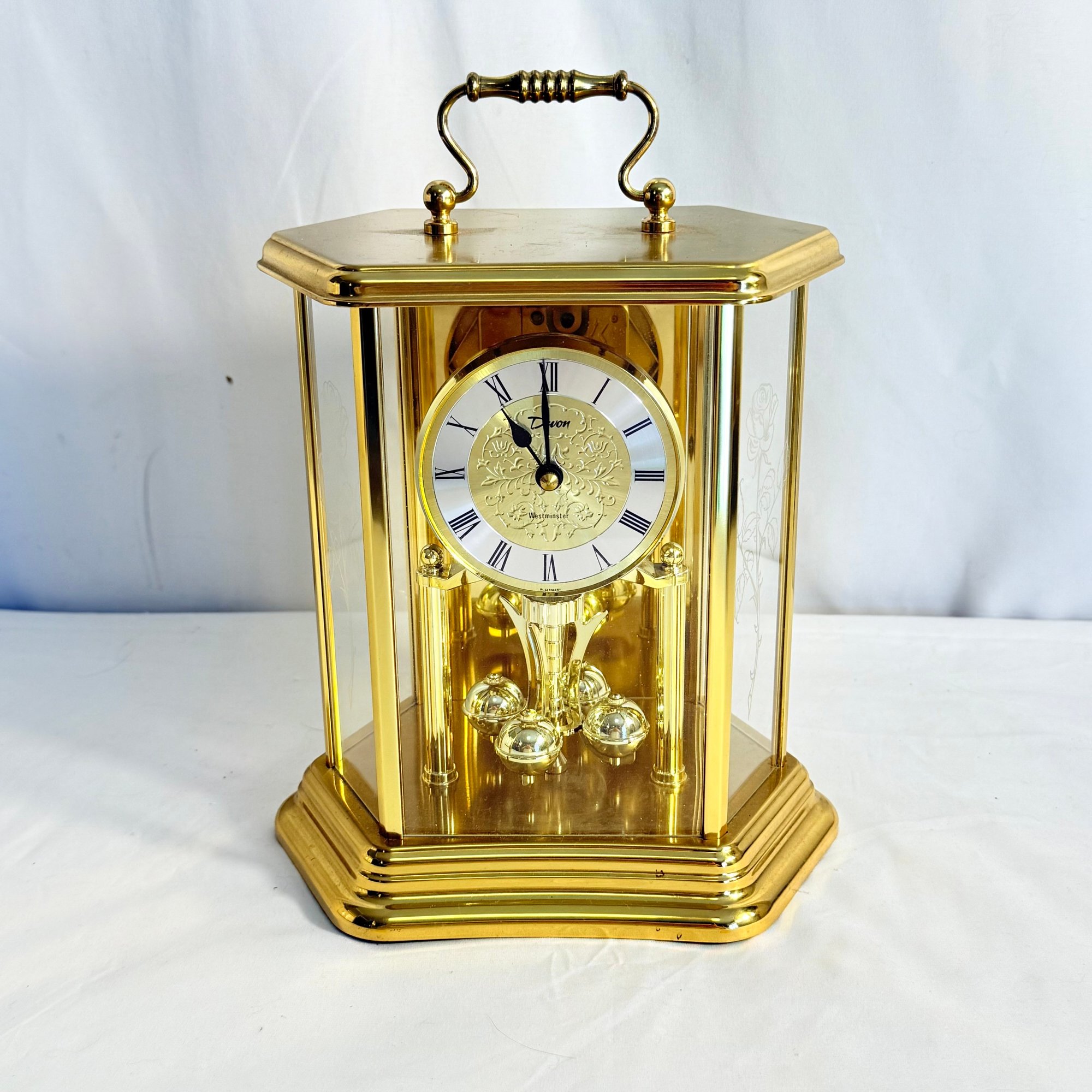 Devon Westminster Chime Clock #5991 | Auctionninja.com