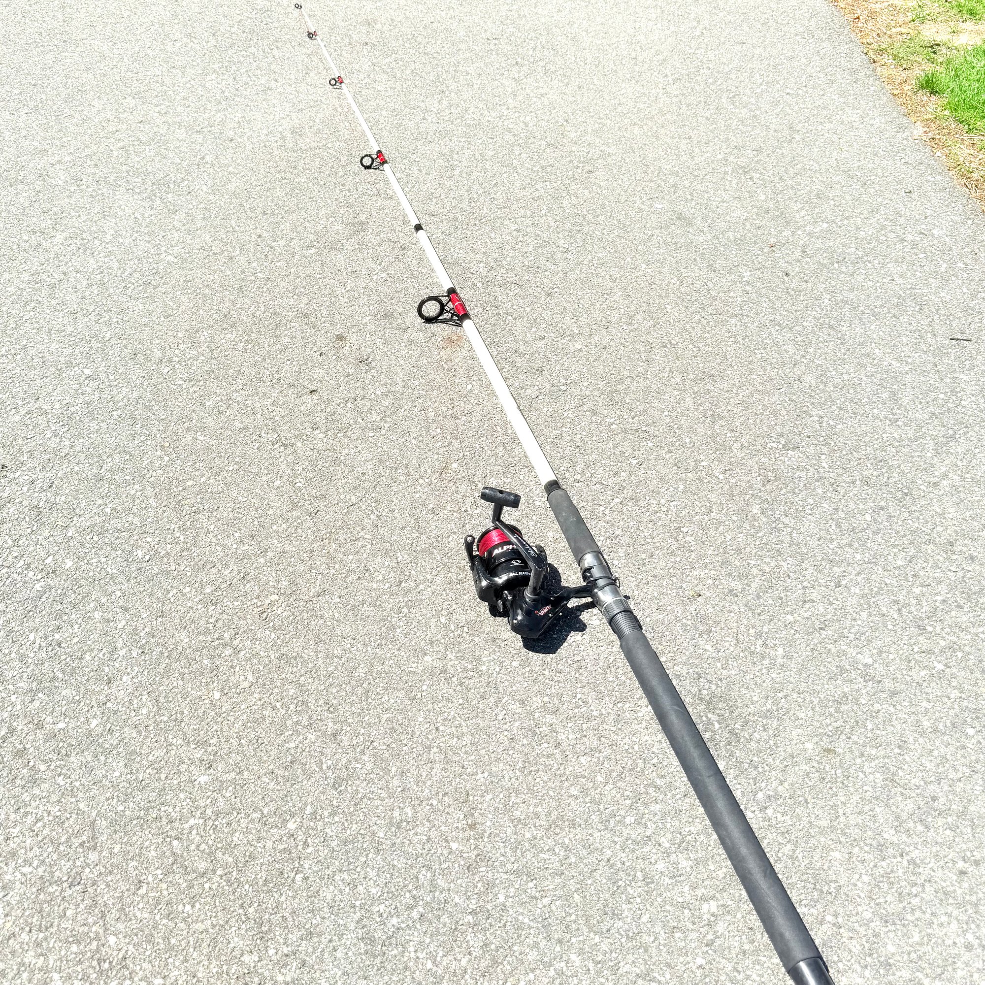 Shakespeare Alpha 10ft Fishing Pole And Reel #3537 | Auctionninja.com Shakespeare Alpha 10ft Fishing Pole And Reel #3537 | Auctionninja.com