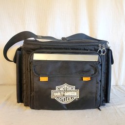 Harley Davidson Cooler With Side Picnic Pack
