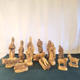 Hand Carved Nativity Figurines Hand Carved From Germany