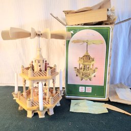 Erzgebirge Wooden Tree Made In German Democratic Republic With Original Box