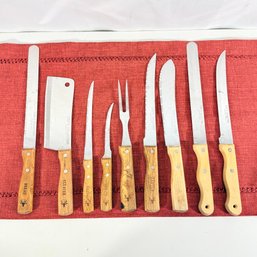 Set Of Chefs Choice Knives In Good Conditon