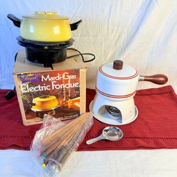 Vintage Fondue Pots