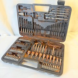 Black And Decker Drill Bits (Set Is A Bit Rusty And Box Does Not Stay Closed)