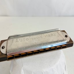 1930s M Hohner's Auto-Valve-Harp Key Of G Made In Germany