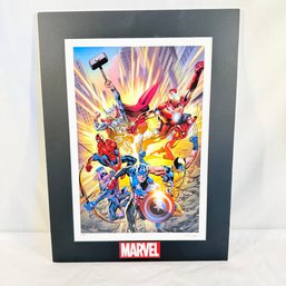 Marvel Lithograph Fearless Numbered Piece Only 1000 Made