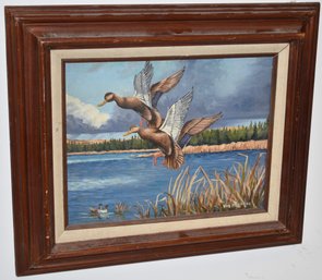 VIN MINAHAN OIL PAINTING