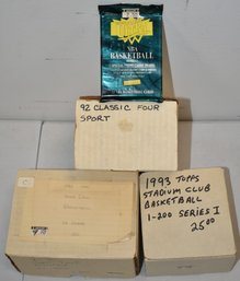 (3) BOXES 1990'S BASEBALL SETS