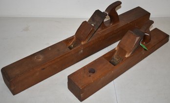 (2) ANTIQUE WOODEN BLOCK PLANES