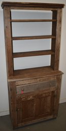 PRIMATIVE STEPBACK CUPBOARD