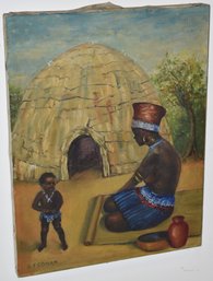 D.F. COHAN OIL PAINTING