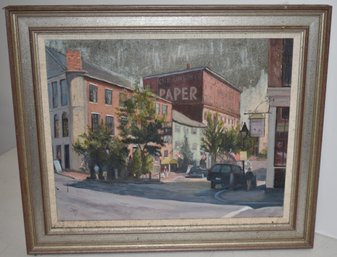 ANN CROSS OIL PAINTING