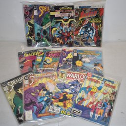 LOT (24) DC & MARVEL COMICS