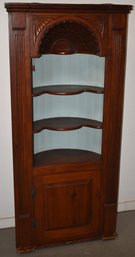 BUILT IN DIMINUTIVE CORNER CABINET