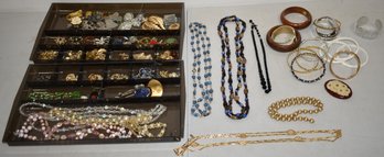 LARGE LOT OF COSTUME JEWELRY