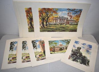 LOT (29) ROBERT CHILDRESS COLLEGE PRINTS