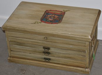 SM. PAINTED FLAT - TOP TOOL CHEST