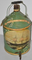 VINTAGE T.F. LITTLE GALVANIZED WATER JUG