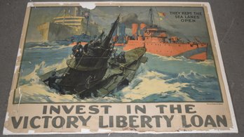 (2) VINTAGE WWI POSTERS