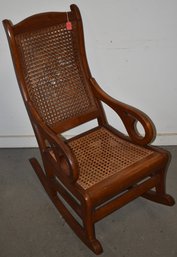 19TH CENT LINCOLN ROCKER