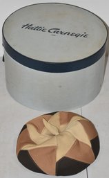 VINTAGE HATTIE CARNEGIE HAT W/ BOX