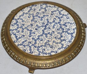 BLUE & WHITE TILE TRIVET