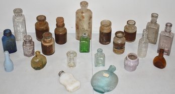 LOT MISC VINTAGE BOTTLES