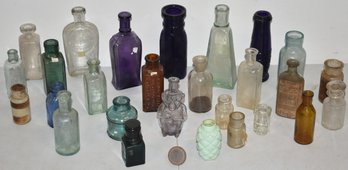 LOT MISC. VINTAGE BOTTLES