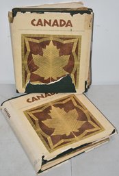 (2) CANADIAN STAMP ALBUMS