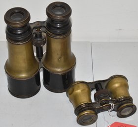 (2) PR. VINTAGE BINOCULARS