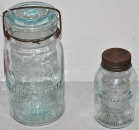 (2) VINTAGE BOTTLES