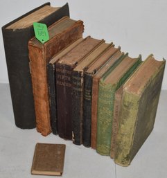 LOT (11) VINTAGE BOOKS