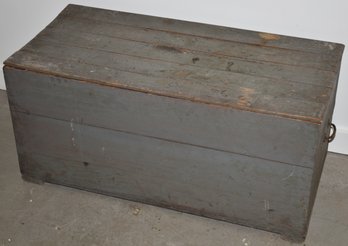 VINTAGE PAINTED FLAT - TOP BOX