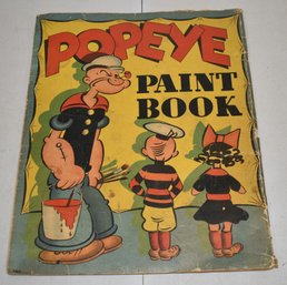 VINTAGE POPEYE PAINT BOOK