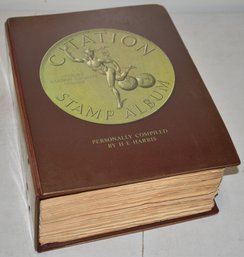CITATION STAMP ALBUM