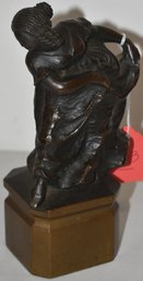 8' SOLID BRONZE SCULPTURE