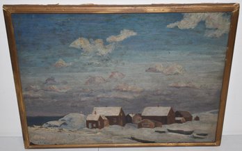 J.D. EGLESON WINTER PAINTING