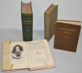 (4) PLYMOUTH COUNTRY RELATED BOOKS