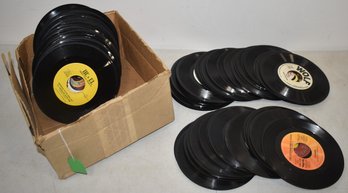 LOT (108) 45 RPM RECORDS