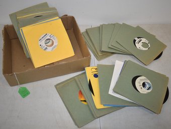 LOT (50) 45 RPM RECORDS