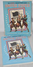 (2) HARRIS FREEDOM STAMP ALBUMS